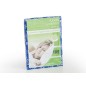 FUNDA COLCHON MICRO ESTAM AZUL 150X190 CM
