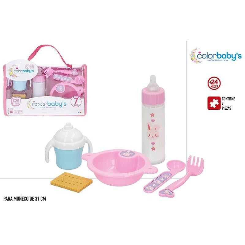 BOLSO BEBE C/6 ACC 2/S COLORBABY