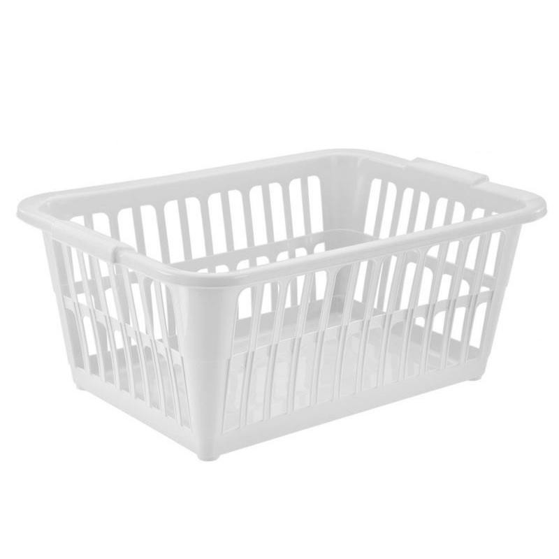 CESTA ROPA 35L 58X41 CLASSIC CREMA