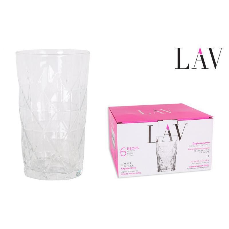 SET 6 VASOS 460 CC KEOPS