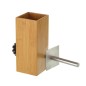 ESCOBILLERO BAÑO BAMBU 10X10X37 CM