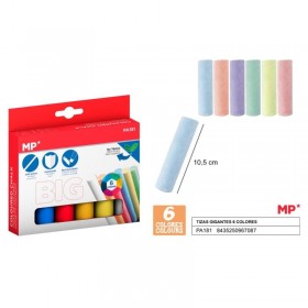 TIZAS GIGANTES 6 COLORES