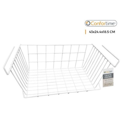 CESTA P/ESTANTE COCINA 43X24.4X18.5 CONFORTIME