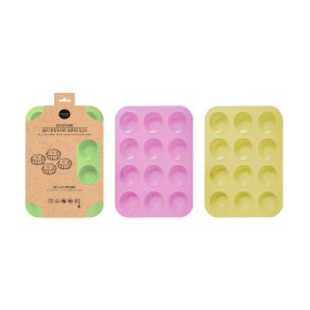 MOLDES DE SILICONA MUFFINS 12 CAVID