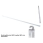 BARRA BAÑO EXTENSIBLE 140-260 CM BLANCA