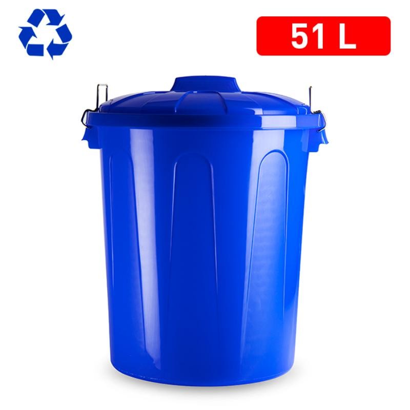 CUBO BASURA 51 LTS. AZUL PARCHÍS
