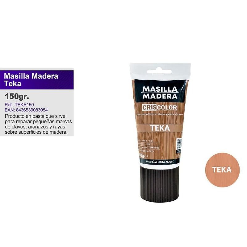 BRICO MASILLA MADERA TEKA 150 GR