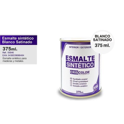 ESMALTE SINTETICO BLANCO SATINADO  375 ML