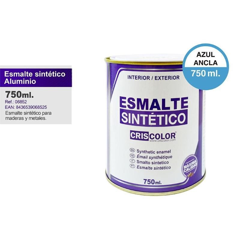 ESMALTE SINTETICO AZUL ANCLA 750 ML