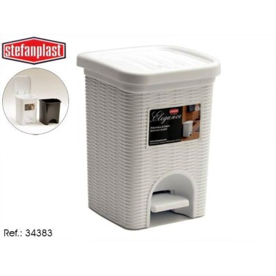 PAPELERA ELEGANCE GR BLANCA 20 L