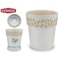 MACETA PLASTICO 20 CM CLOE BLANCA