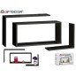 ESTANTERIA RECTANGULAR CON 2 BALDAS