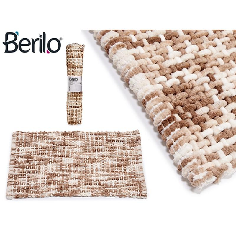 ALFOMBRA DE PUNTO BEIGE 50X80 CM