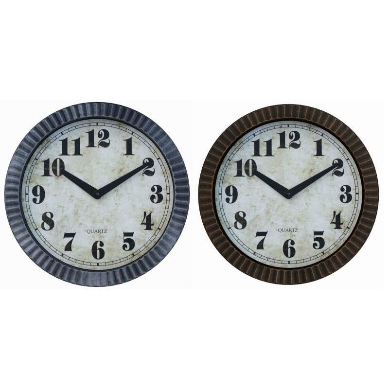 RELOJ PARED 2 DEC 34*34*5 CM