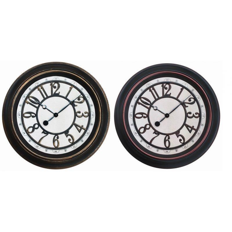 RELOJ PARED 2 DEC 41*41*5 CM