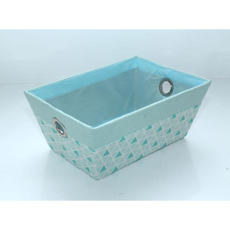 CAJON IND 35*25*15 CM  TURQUESA