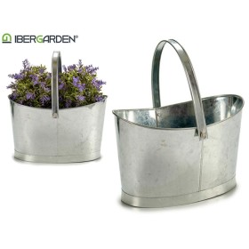 CESTA OVAL CON ASA ZINC