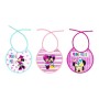 BABERO RIZO 20X20 CM MOD MINNIE PACK 3 UNDS