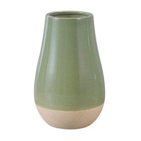 FLORERO CERAMICA 14*14*21 CM VERDE