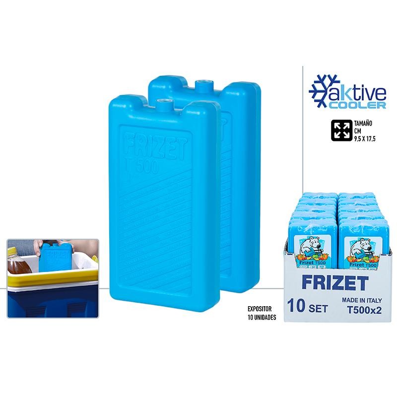 PACK 2 ACUMULADOR DE FRIO FR T500