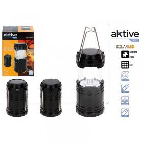 FAROL CAMPING SOLAR C/CARGADOR USB