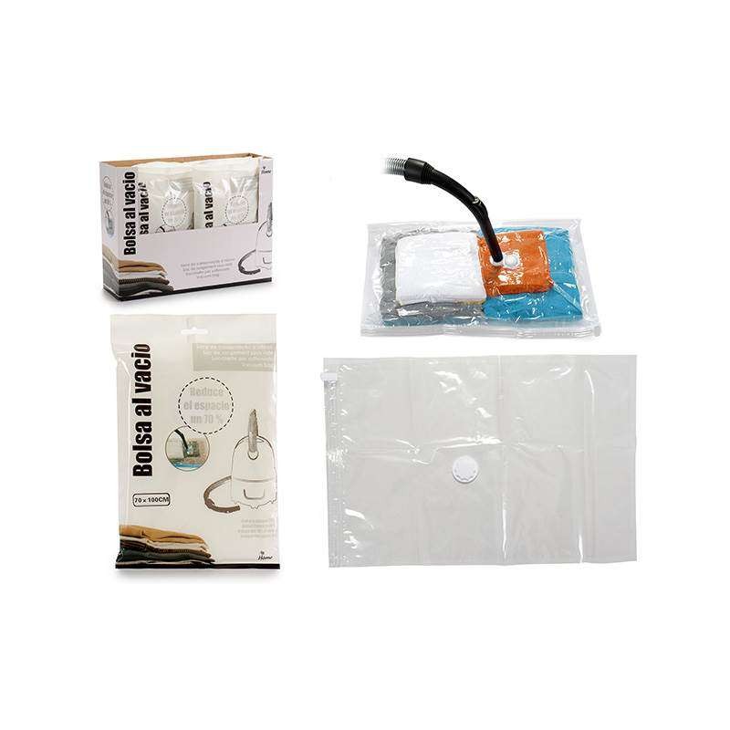 BOLSAS DE VACIO TRANSPARENTE 70X100 CM            