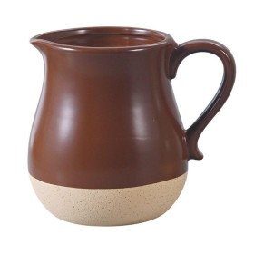 JARRA CERAMICA 17*13*15 CM MARRON