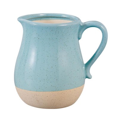 JARRA CERAMICA 21*16*20 CM TURQUESA