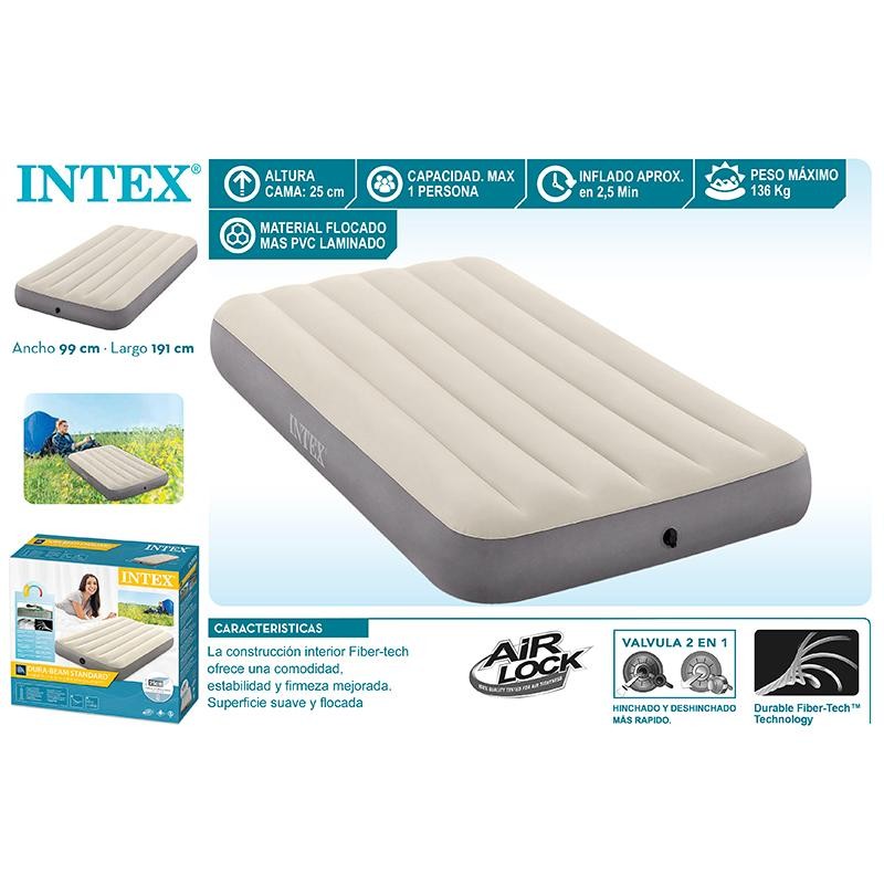CAMA DE AIRE DURA-BEAM STANDARD 99X191 CM.