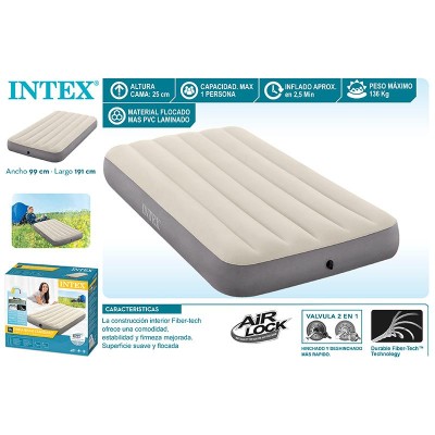 CAMA DE AIRE DURA-BEAM STANDARD 99X191 CM.