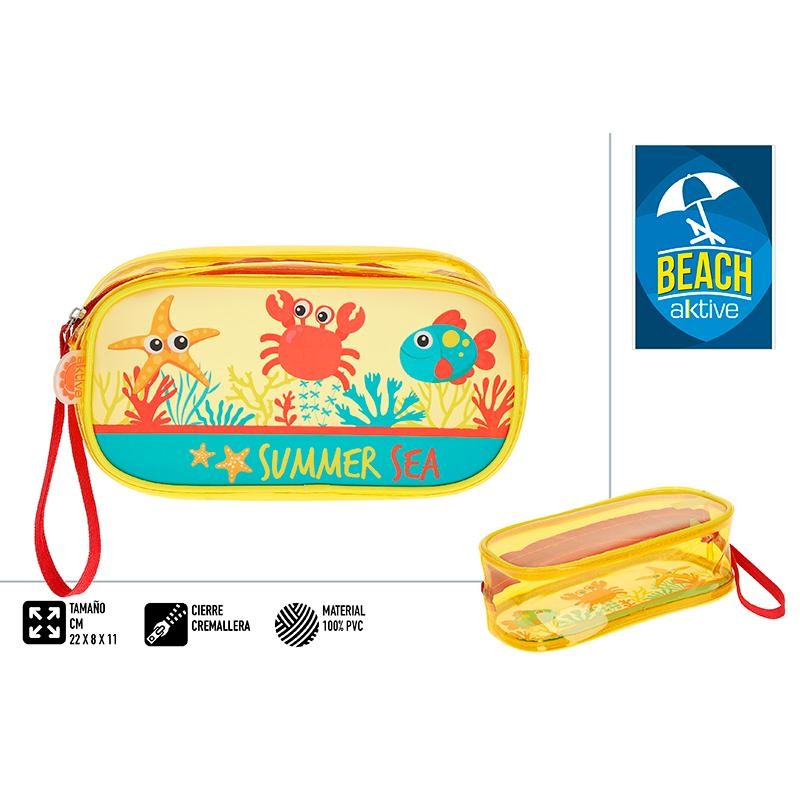 BOLSITO PLAYA SUMMER SEA 22X8X11 CM.