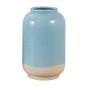 FLORERO CERAMICA 13*13*20 CM TURQUESA