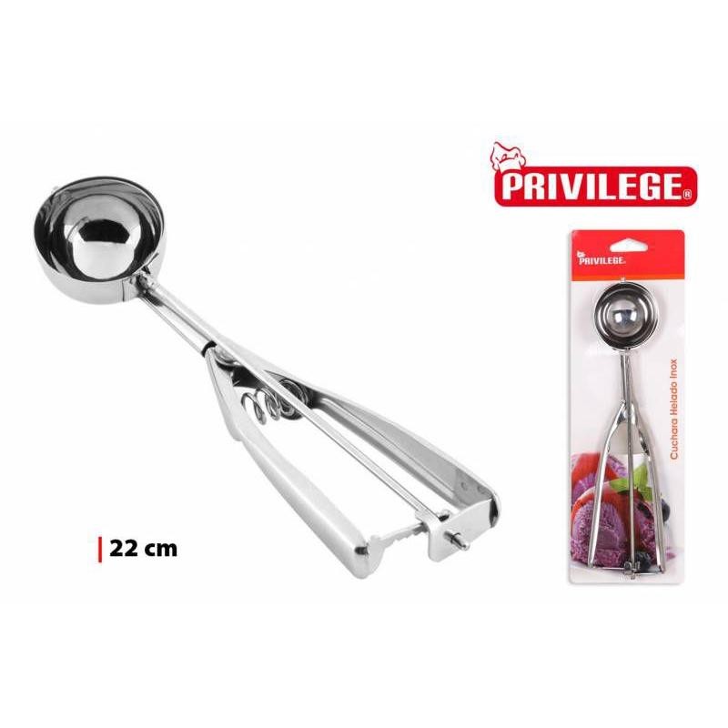 CUCHARA HELADO 22 CM INOX PRIVILEG