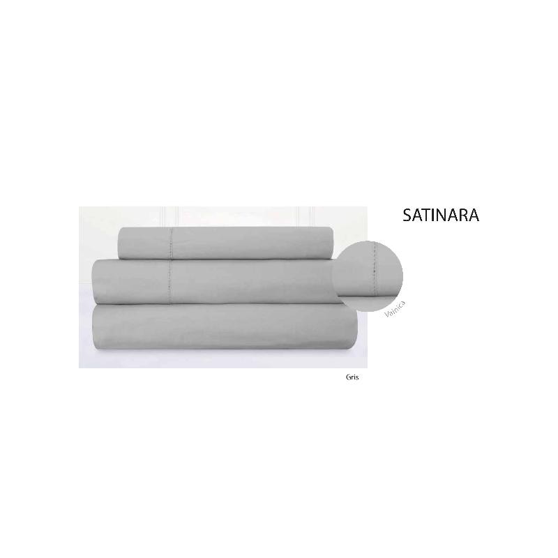J. S. SATEN 100% ALG PEINADO 300H SATINARA 180 GRIS