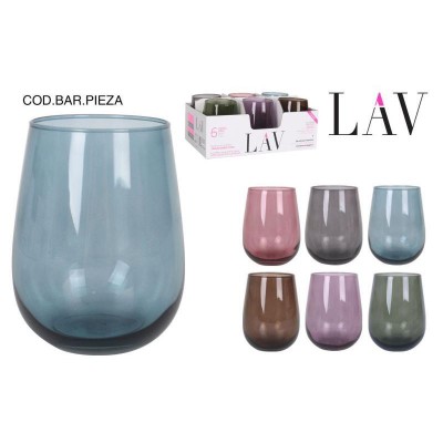 VASO 475CC GAIA COL. PASTEL