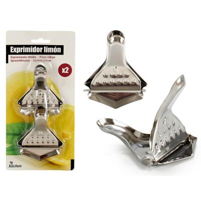 JUEGO 2 EXPRIMIDORES LIMONES METAL