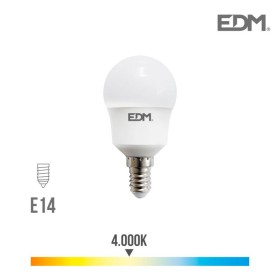 BOMBILLA ESFERICA LED E14 8.5W 940LM 4000K LUZ DIA