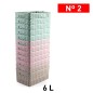 CESTA RATTAN Nº2 6 L 29X19.5 CM SURT VRM
