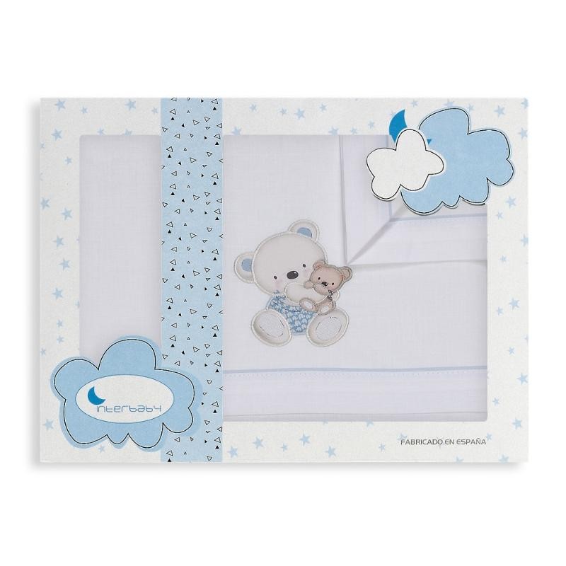 TRIPTICO COCHE MOD OSO COLUMPIO BCO/AZUL