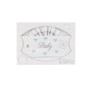 TRIPTICO CUNA LILIPOSAS MOD BABY LAZOS BCO/GRIS