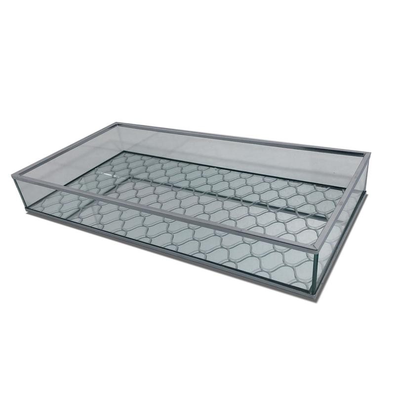 BANDEJA CRISTAL 30*15*4 CM