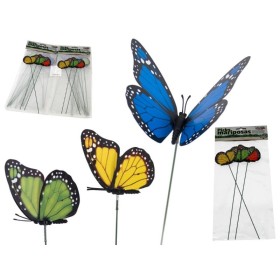 SET 3 PICKS MARIPOSAS 30 CM