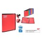 CARPETA 4 ANILLAS CON GOMAS A4