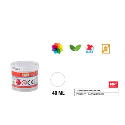 TEMPERATURA 40 ML BLANCO