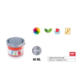 TEMPERA 40 ML PLATA