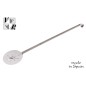 ESPUMADERA ACERO INOX 65 CM.