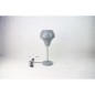 LAMPARA METAL MESA GRIS 16*39 CM