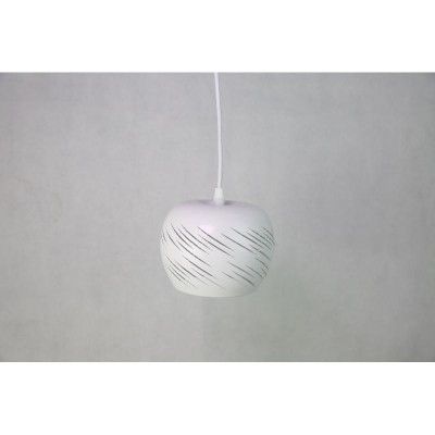 LAMPARA METAL TECHO BLANCA 15*95 CM