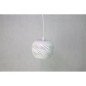 LAMPARA METAL TECHO BLANCA 15*95 CM