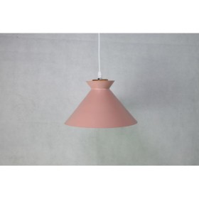 LAMPARA METAL TECHO ROSA 25*105 CM